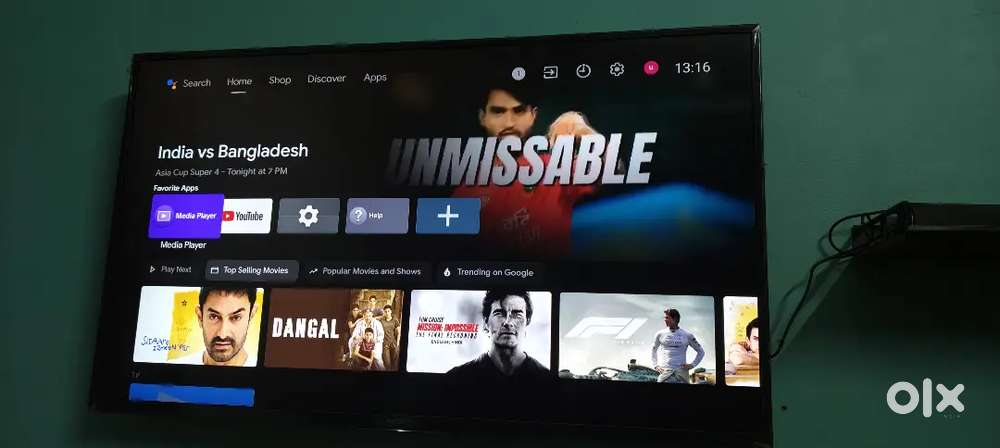 Sony Bravia 4k 43 inches dolby Atmos tv