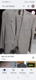2pcs suit grey colour