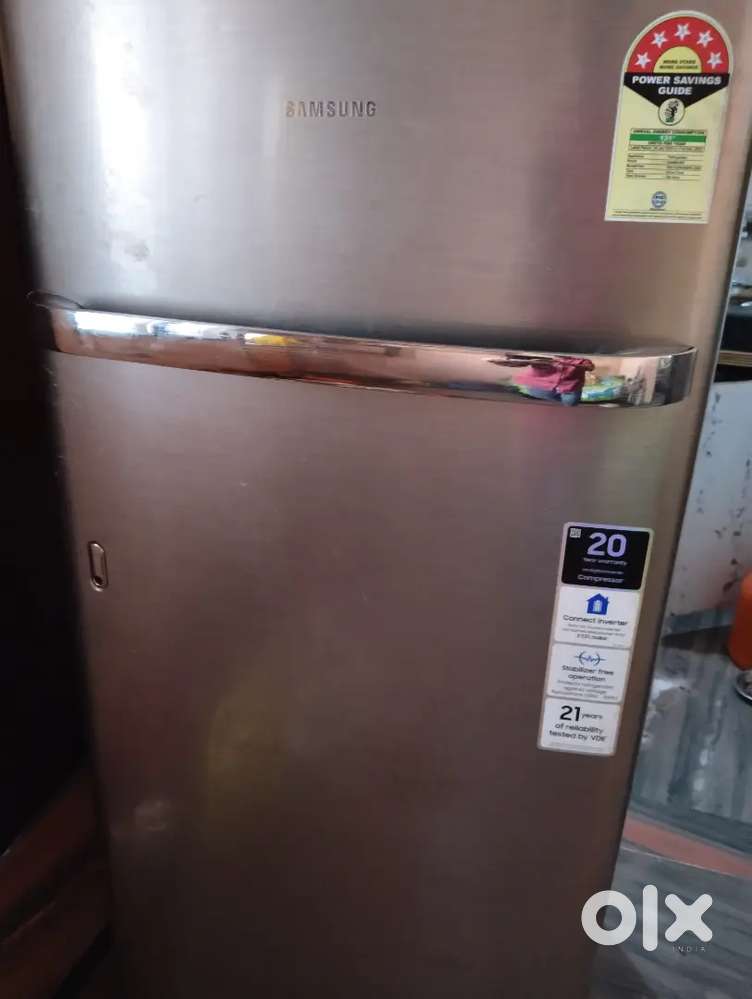 Grey colour Samsung Fridge
