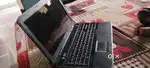 DeLL ka. Laptop hai charging sat mai h beg bhi