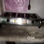 Gas  stove with 2 burners