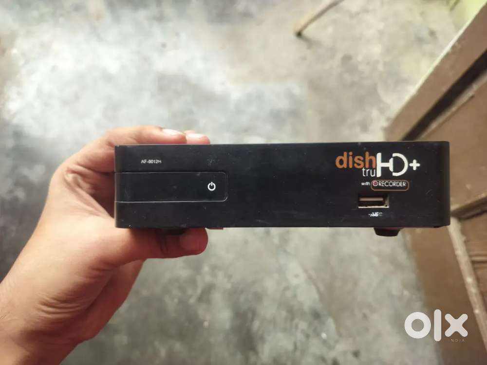 DishTV hd+ setup box with recorder