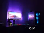 Gaming PC + Monitor  Intel i5 + RTX 3060  1 Year Old  Invoice Avail