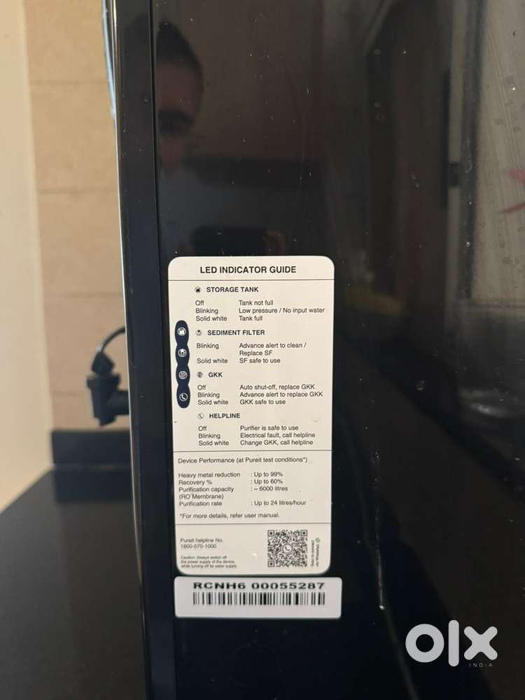 Pureit Eco water purifier - 7 Stage  10 L