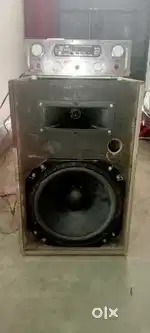 Urgent sale 10 inch Woofer Speaker Box And Amplifier