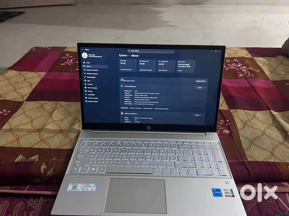 HP Pavilion I5 1240P 12th Generation Laptop