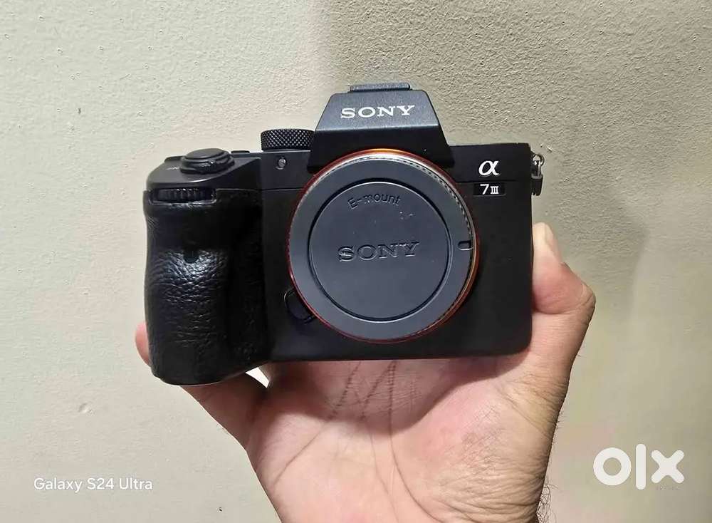 Sony a7m3 body + 24-70 f 2.8 samyang lens
