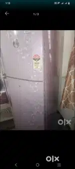 Baby pink refrigerator