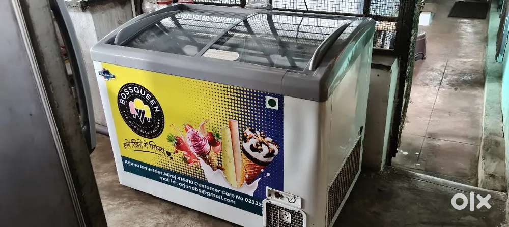 Rockwell 350L Glass Top Freezer