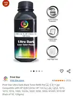 HP SAMSUNG  brothur KYOUCERA CANUN BLECK ORIGNUL TONUR 300.rs 1kg