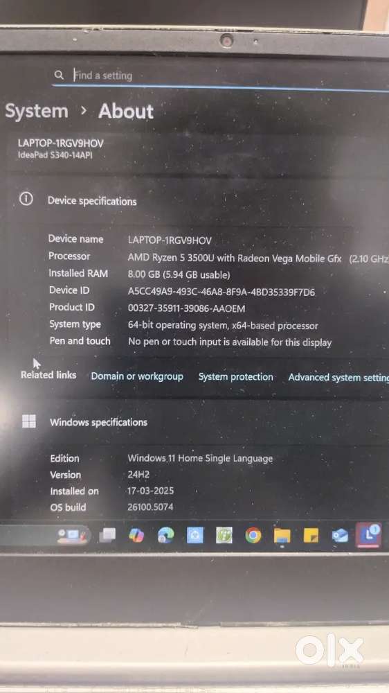 Lenovo laptop