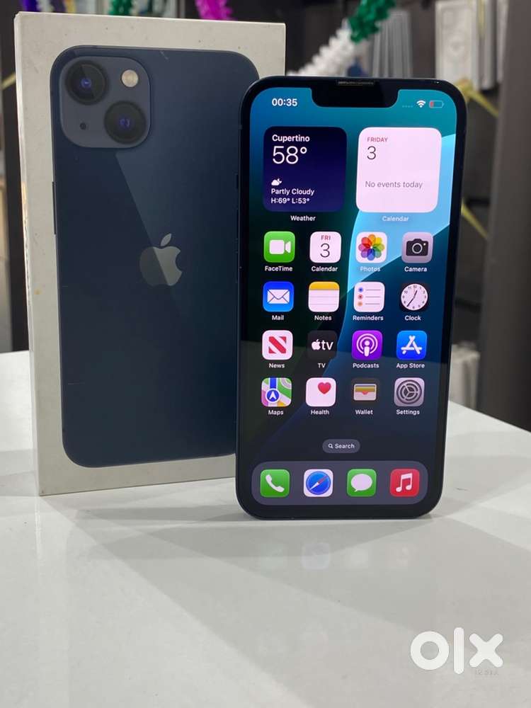 Iphone 13 128gb Midnight black with bill 3months warranty