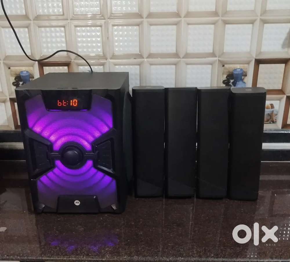 Motorola Amphi soundX with HDMI arc 4.1 sound system