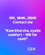Affordable Flats on Rent – 1RK, 1BHK & 2BHK Available