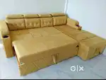 Full l sofa cum bed in Arham Aliyar reclining sofas