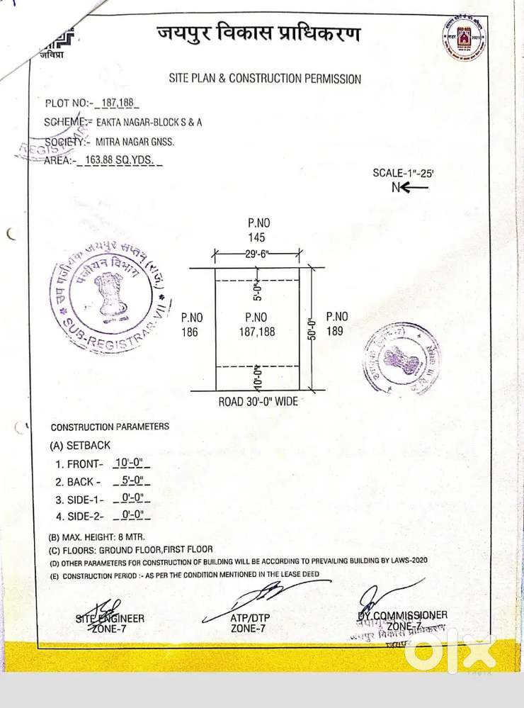 JDA APPROVED PLOT