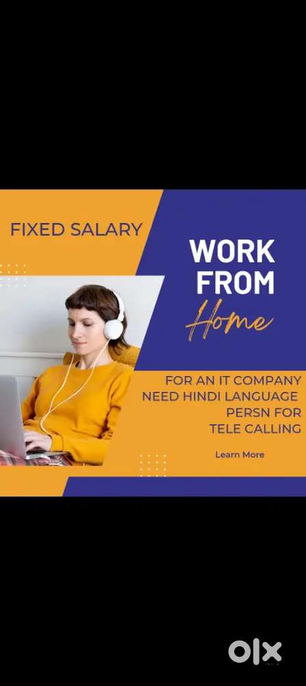 Work from Home Tele-Caller Executive need