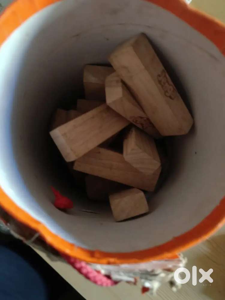 Jenga block game ,just the box is broken little bit from top