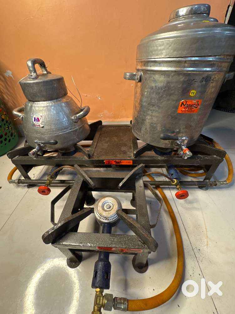 Tea kattle with Gas Chullah