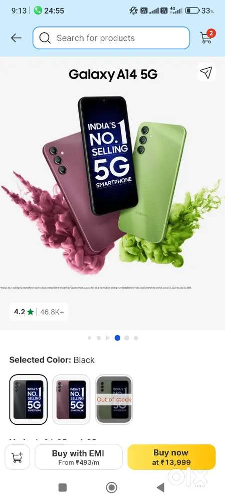 SAMSUNG GALAXY A14 5G