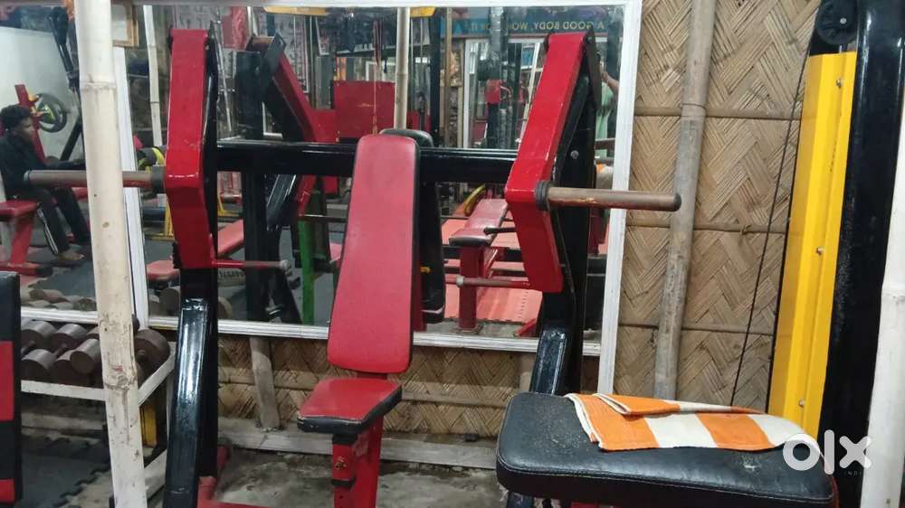 Chest Press & Shoulder Press Gym Machines for Sale – Rs.60,000 Both