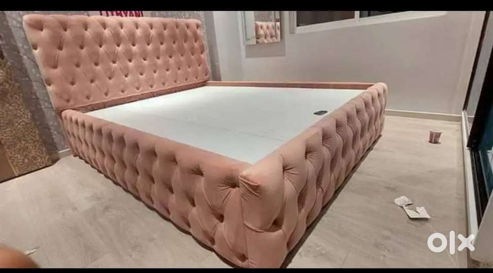 Full linning bed and king size in beautiful colour and designing