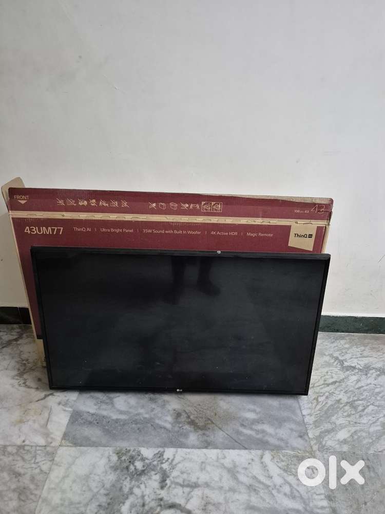 LG 4K 43inch smart UHD TV 2020 model