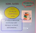 For Home Tuition / group tuition