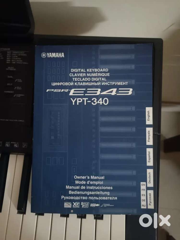 Good condition Keyboard Yamaha Psr e 343