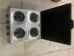 Four burner gas Chulha