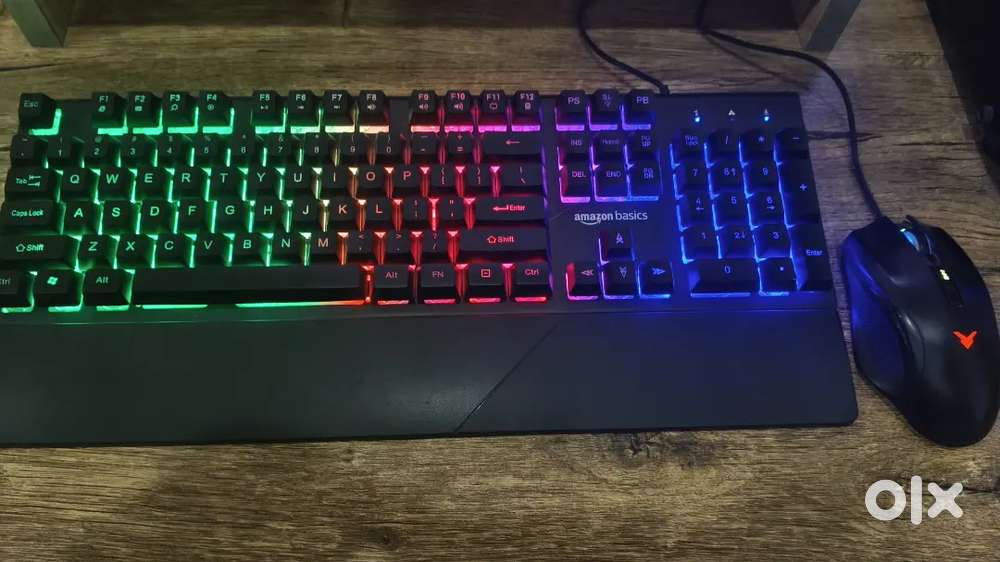 Amazon basics RGB keyboard and mouse