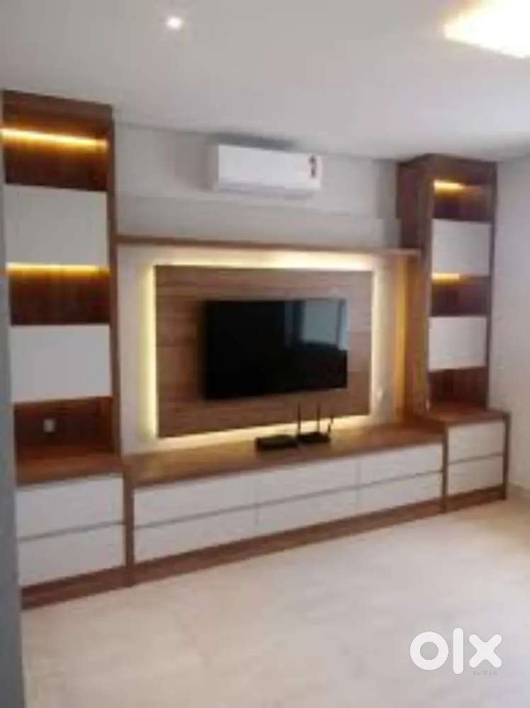 Home interior design furniture pop colour work