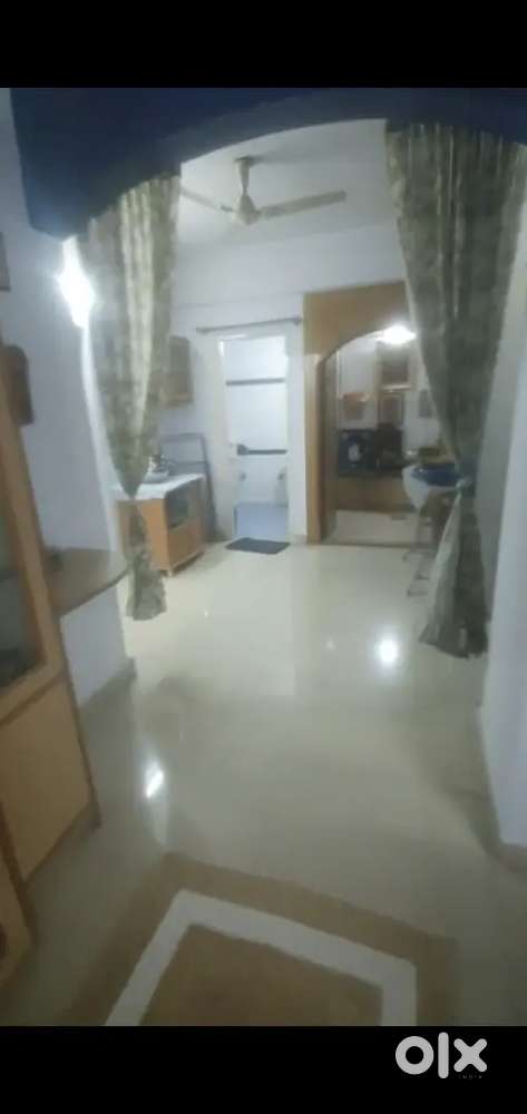 2 BHK flat is available for rent.