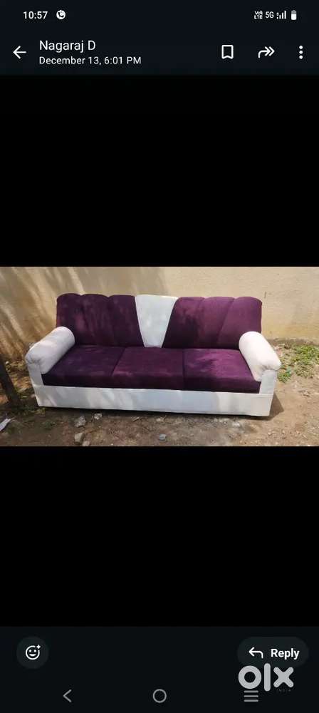 Supreet furniture brand New 3+1+1 sofa new