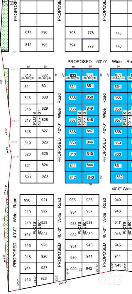 Open Plot of 266.66 sq.yards in HMDA Thorrur Govt auctioned venture