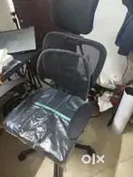 Study table and rolling chair