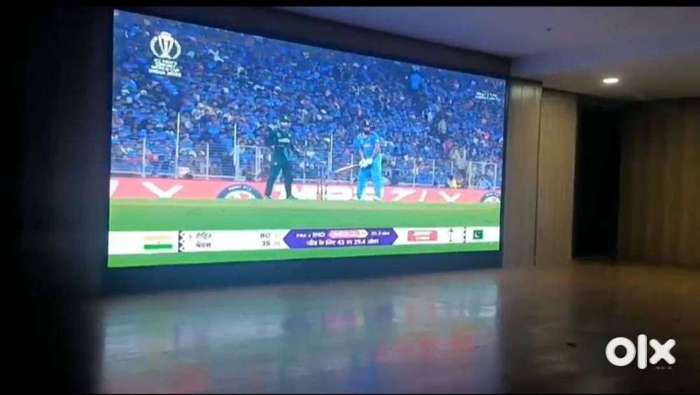 Buy 300Inch 4K Projector Watch TV Movies Cricket on Big Screen call us