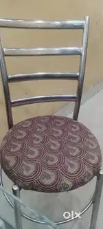 7 pieces Stainless steel chairs