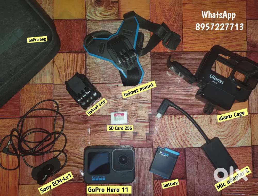 GoPro Hero 11 waterproof all items selling
