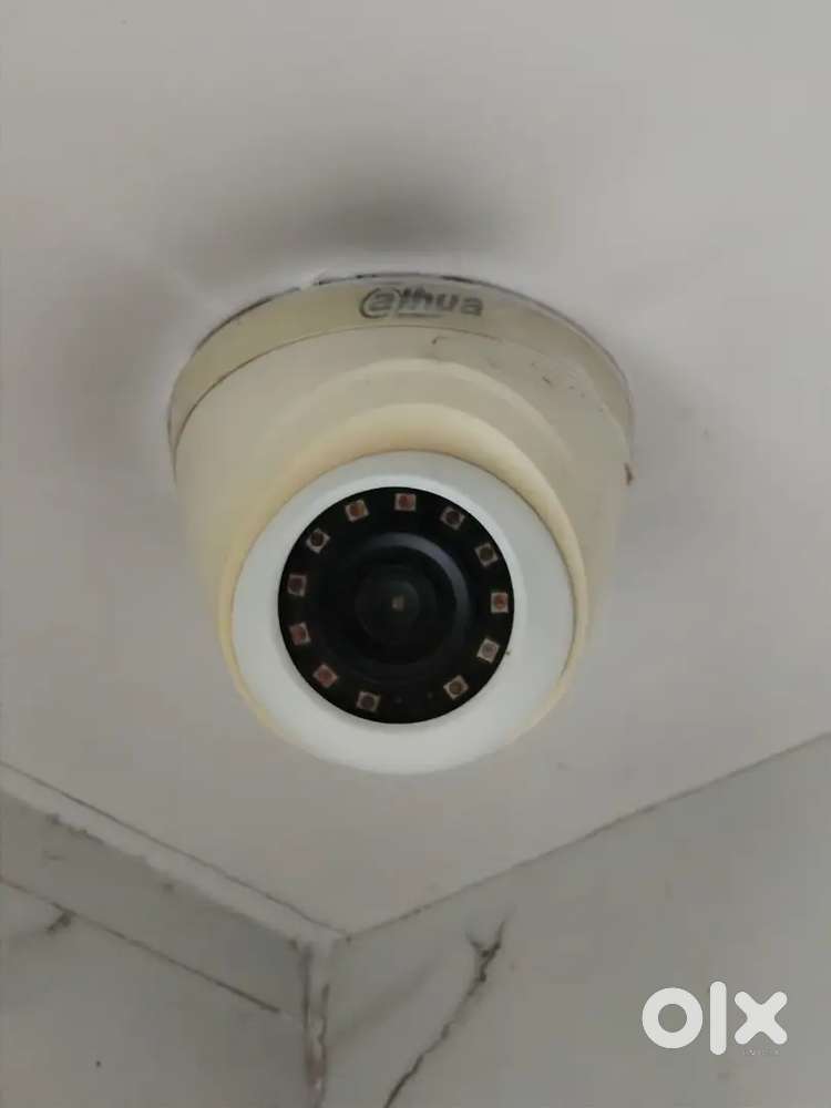4 CCTV Cameras used in showroom