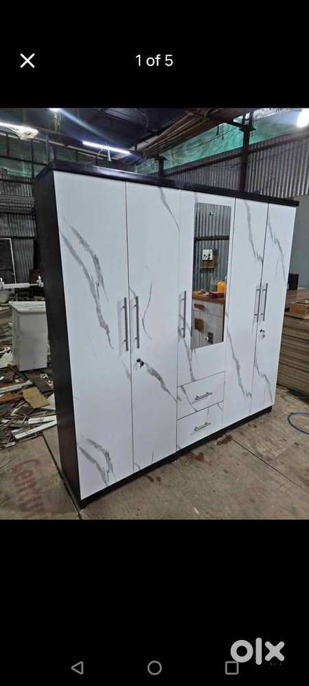 PRIMIUM 5 DOOR WARDROBE  DIRECT FROM FACTORY SELL WITH FREE SHIPPING