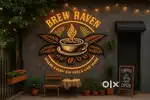 Female receptionist for cafe