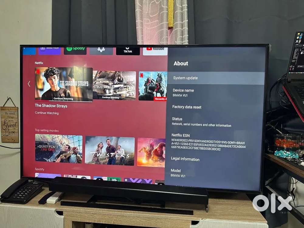 New-smart led tv youtube Netflix hotstar crystal clear display Dolby