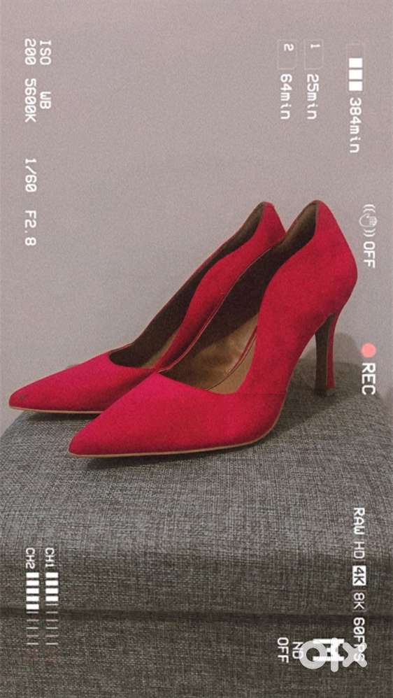 Hot Pink heels by Marks & Spencer