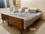 Premium Teak wood King size Bed - 2 units (without storage)