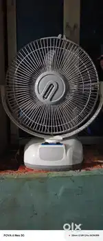 Paramsona rechargeable fan 12v 8ah sc battry  12v dc addepter
