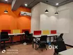 2cabin+10 workstation common reception office space for rent in Noida