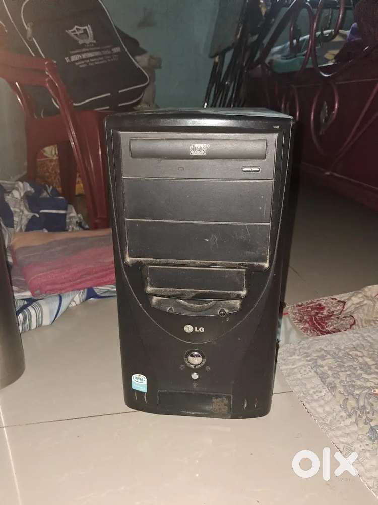 Cpu lg branded p4 2006 256 mb ram not working minor repair