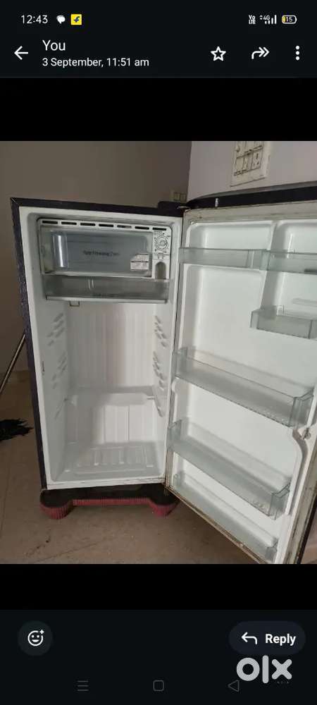 Lg fridge single door
