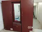 Wooden wardrobe